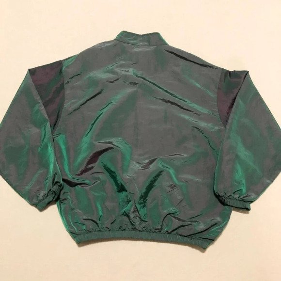 Vintage Surf  Style Body Gear Windbreaker Jacket Iridescent Retro One Size - Picture 11 of 16